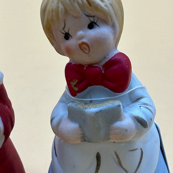 Vintage Jasco merribell choir singer bell bisque, CHRISTMAS DECOR - Picture 4 of 4